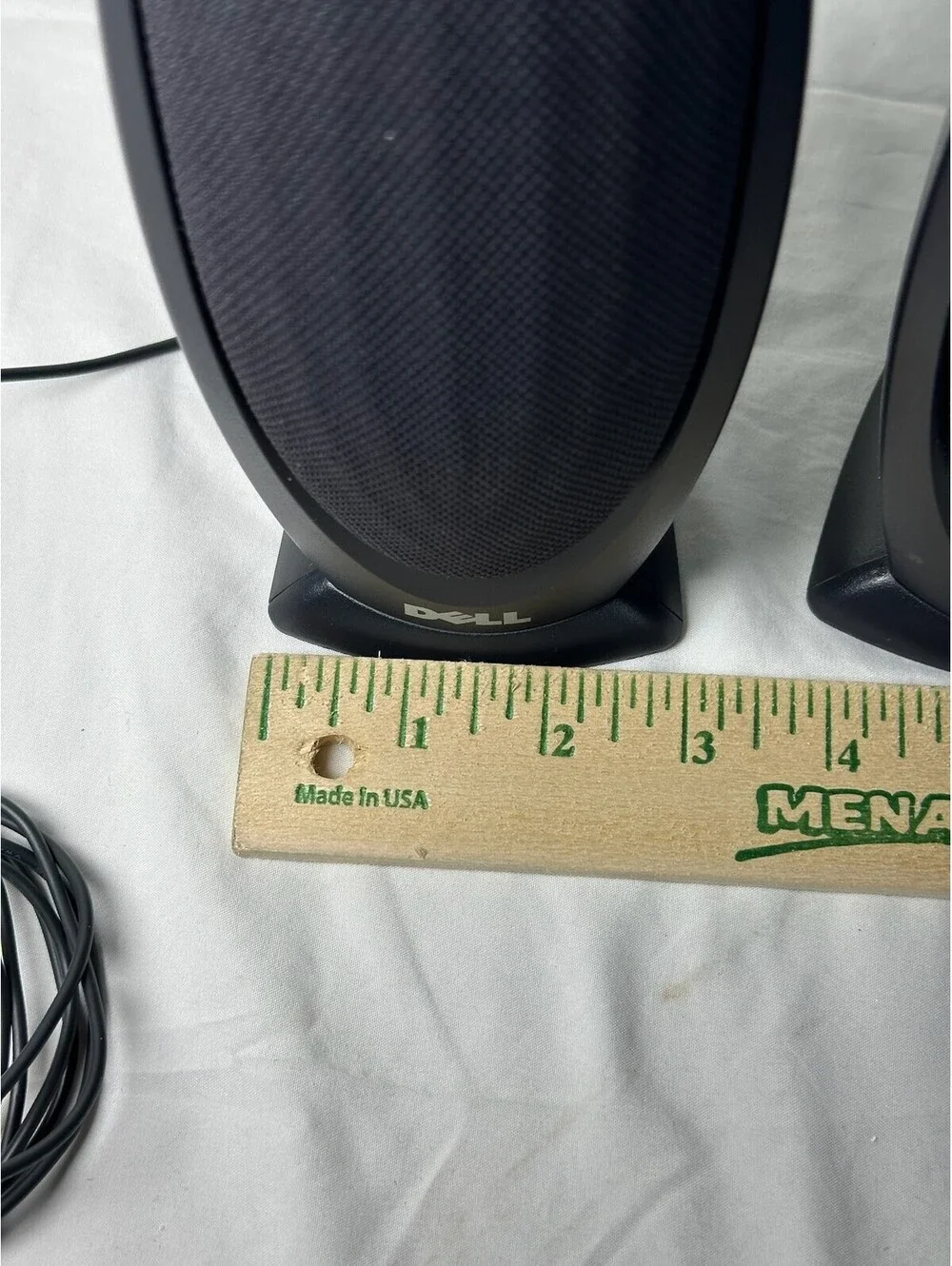 Vintage Dell A215 Multimedia Computer Speakers - Black - Storage S-19